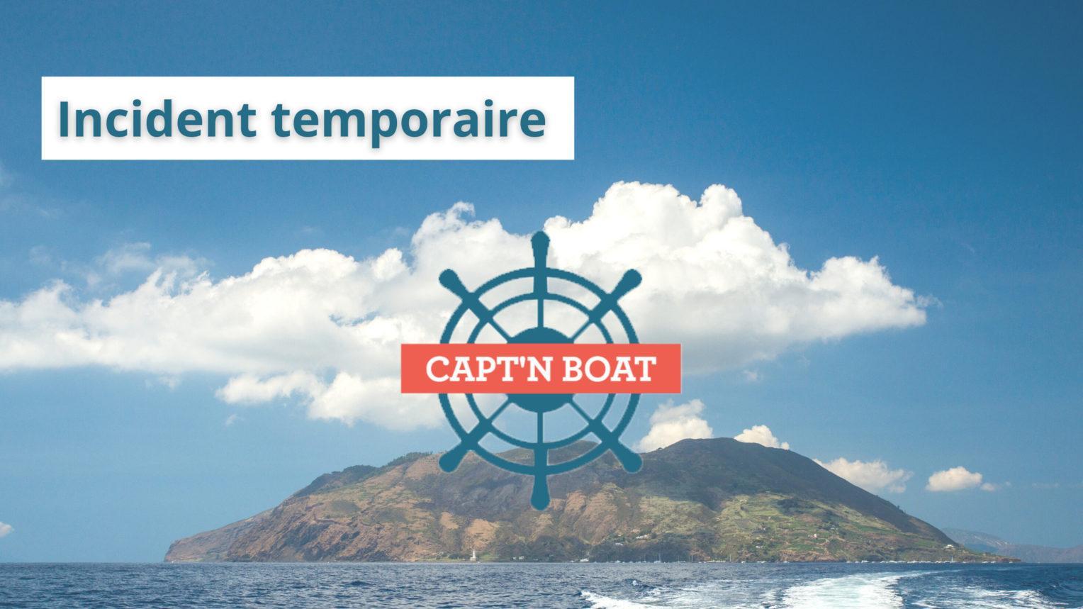 Site Capt'n Boat inaccessible