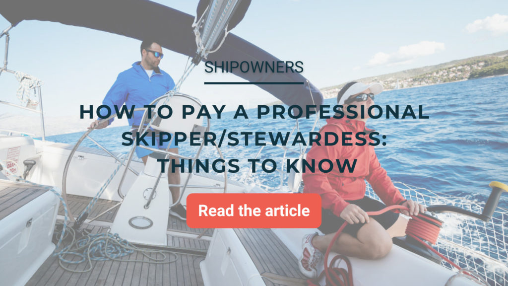 blog captnboat visual how to pay a professional skipper stewardess