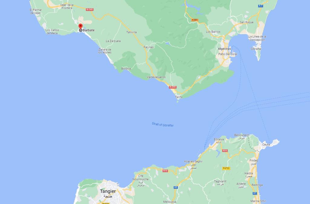 maps strait of gibraltar